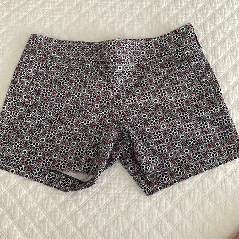 JCrew stretch side-zip shorts